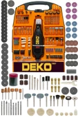 DEKO TURKEY Dekoturkey 400watt Devir Ayarli 300parça Hobi Gravür Seti El Motoru Mini Taşlama Seti Dkt-300pc - 1