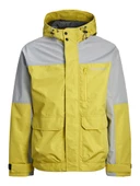 Jack Jones Erkek Siyah Kapüşonlu Spor Outdoor Ceket 12253569S - 1