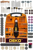 DEKO TURKEY Dekoturkey 400watt Devir Ayarli 300parça Hobi Gravür Seti El Motoru Mini Taşlama Seti Dkt-300pc - 2