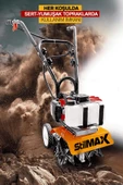 stilmax Germany Type Benzinli Özel Mini Çapalama Makinası 4.2 Hp 63cc Özel Titanyum Seri 17 Kg - 1