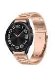 Samsung Galaxy Watch 4 5 6 7 Fe 40 44mm Classic 42 43 46 47mm Uyumlu Watch 5 Pro 45mm Çelik Kordon - 8