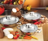 Gülsan Cam Kapaklı Omlet Set 6 Parça - 1
