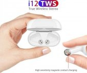 TWS i12 Bluetooth 5.0 Kulaklık - Şarj Üniteli - 4