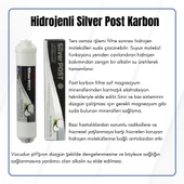 Gümüş İyonlu Silver Coconatlı Nano Antibakteriyal Post Carbon Filtre (Nsf Onaylı) thumbnail 2