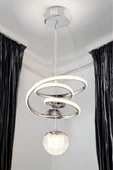 EY-EL TASARIM Kaos Mini Modern Sarkıt Led Avize Taşlı - 1