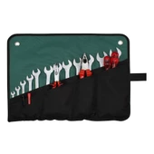 Loas LSTAC10-C Anahtar Asma ve Taşıma Bez Alet Çantası (Fermuarlı Dış Cep) (4-24 mm) thumbnail 1