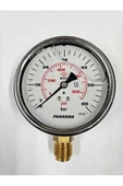 ÇAP 100 ALTTAN 600 BAR GLİSERİNLİ MANOMETRE - PAKKENS - 1