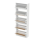 Modilayn VARBİ UMAY' 2 Li Antre Hol 72x205x26 cm’ lik 5 Düşer Kapak 10  Raflı Ayakkabılık thumbnail 7