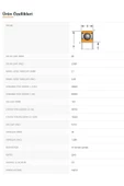 6313-2RS - 65X33X140 - TIMKEN - 2