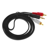 StarkPro STP-426 2 RCA Erkek + 3.5mm stereo 1.5M Ses Kablosu - 5