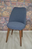 kılıfteks  Retro Sandalye Kılıfı Antrasit - 7