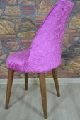 kılıfteks  Sandalye Kılıfı Retro Model Kadife Kumsş - 4