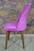 kılıfteks  Sandalye Kılıfı Retro Model Kadife Kumsş - 3