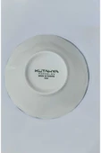 Kütahya Porselen Blue Blanc Reaktif Nano Çay Tabağı 10cm Adet - 3