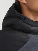 Jack Jones Erkek  Şişme Puffer Gri Mont  12239001G - 3