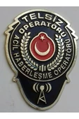 EKLE SEPETE HARIKA.TELSIZ OPERATÖRÜ CÜZDAN ROZETİ AL.SIVILE SATILMAZ. - 1