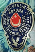 MUHTESEM.ÖZEL GÜVENLİK CÜZDAN ROZETI SATINAL.SIVILE SATILMAZ. - 1
