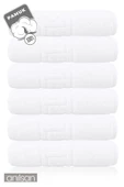 6'lı Greek Beyaz Banyo Havlusu - 70x140cm, 490gr, %100pamuk, Spa Ve Otel Havlusu - 3