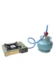 Portatif Tekli Ocak Haki+Hortum Dedantör Set thumbnail 4