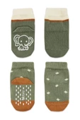 Hayvan Figür Kaymaz Kız Soket Çorap 2'li Nil - 3