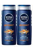 Nıvea Men Sport Erkek Duş Jeli 2 x 500 ml thumbnail 1