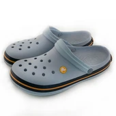 CROCS CROCBAND UNİSEX GRİ TURUNCU TERLİK - 3
