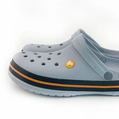 CROCS CROCBAND UNİSEX GRİ TURUNCU TERLİK - 2