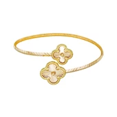 13 gr 22 Ayar İşçiliksiz Çiçekli Başak Bilezik - 1