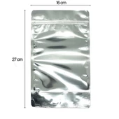 Doypack Pencereli Metalize Kilitli Kese Kağıdı - 500 Gramlık - 16x27x8 Cm. - 100 Adet thumbnail 2