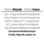 Sleepy Easy Clean Kiraz Çiçeği Yüzey Temizlik Havlusu 6X100 (600 Yaprak) - 5