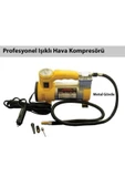 Pro Seri Çelik Gövde Pistonlu 12 V 160 Psi Dakikada 85 Lt Araç Araba Lastik Bot Şişirme Kompresörü - 2