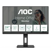 AOC 23.8" IPS 24P3CV 4MS 75HZ HDM-DP USB-C PIVOT KURUMSAL MONİTÖR - 2