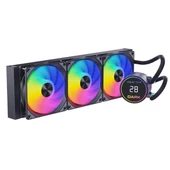 DARK 360mm FREEZER W362 DKCCW362 RGB Sıvı Soğutmalı AM5-1851p İşlemci Fanı thumbnail 1