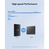 LEXAR 2TB SL500 LSL500X002T-RNBNU USB 3.2 SSD HARİCİ DİSK - 6