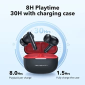 TAOTRONICS Ipx5 Suya Dayanıklı Bluetooth 5.3 Enc Usb-C Şarjlı Tws Kulaklık TT-BH1120 - 1