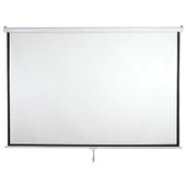 Codegen FAX-30 300x225 cm Storlu Manuel Fiber Glass Projeksiyon Perdesi (Arkası Siyah Fonlu) - 2
