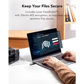 LEXAR 256GB JUMP DRIVE FINGERPRINT F35 PRO LJDF35P256G-RNBNG USB 3.2 BELLEK thumbnail 6