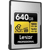 LEXAR 640GB PROFESSIONAL GOLD LCAGOLD640G- RNENG CFEXPRESS 4.0 TYPE-A KART - 2