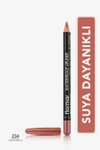 Flormar Suya Dayanıklı Dudak Kalemi (KAHVE) - Waterproof Lipliner - 234 Vanilla Sff - 8690604567478 - 1