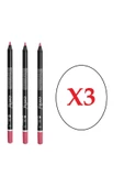 MAVİGÜNEŞKOZMETİK Emily Dudak Kalemi Koyu Pembe No.201 X 3 Adet - 1