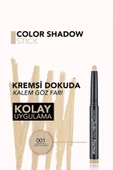 Flormar Suya Dayanıklı Işıltılı Kalem Far -color Shadow Stick -001 Soft Cloud-8682536039413 - 5