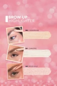 Flormar Asansörlü Aydınlatıcı Kaş Kalemi Uçuk Kahve -brow Up Highlighter Pencil-000 Champagne-8690604622269 - 5