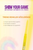 Pastel Show By Show Your Game Waterproof Gel Eye Pencil - Suya Dayanıklı Jel Göz Kalemi 401 - 4