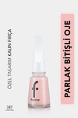 Flormar Klasik Parlak Bitişli Yüksek Pigmentli Oje-nail Enamel- 397 Rose Coral New- 8682536035972 - 1