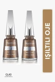 Flormar Glitter Golden Orchid 40 Oje X 2 ADET - 1