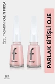 Flormar Klasik Parlak Bitişli Yüksek Pigmentli Oje-nail Enamel- 397 Rose Coral New X2 ADET - 1