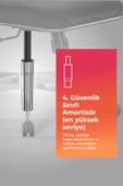 Metta Ergolife SynErgolife Synchrosit 10 Ergonomik Ofis Sandalyesi | Ayarlanabilir Kolçaklı, Fileli, Öğrenci Sandalyesi -211.D.1.3E3 - 6