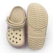 ÇOCUK CROCS CROCBAND ICONİC BEJ LİLA - 4