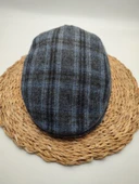 Arkası Lastikli Klasik Kasket Lacivert Renk thumbnail 5