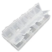 Organizer Malzeme Kutusu 10 Bölmeli Şeffaf PBB040-16 (#21) Setbox 8,5x4x2mm - 2